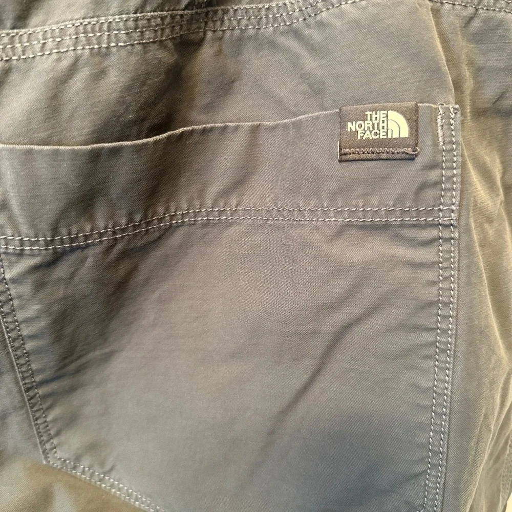The‎ North Face Men’s Size 36x30 Gray Cotton Nylon Pants Outdoor Hiking Pockets